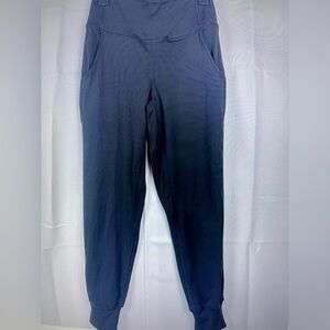 Lulucheri Womens Black High waist Joggers Leggings Yoga Running Size S pockets